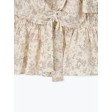 【WEB限定】花柄シャーリングリボンブラウス | Re-J&SUPURE | 詳細画像24