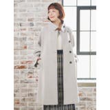 フェイクウールスタンドネックロングコート | Re-J＆SUPURE | 詳細画像4 