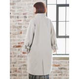 フェイクウールスタンドネックロングコート | Re-J＆SUPURE | 詳細画像8 