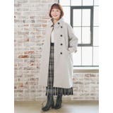 フェイクウールスタンドネックロングコート | Re-J＆SUPURE | 詳細画像12 