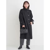 フェイクウールスタンドネックロングコート | Re-J＆SUPURE | 詳細画像26 