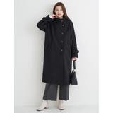 フェイクウールスタンドネックロングコート | Re-J＆SUPURE | 詳細画像30 