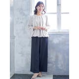 ラクケア アクセサリー付きタックバルーンブラウス | Re-J&SUPURE | 詳細画像18