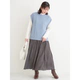 [SET]ケーブルニットベスト×バンドカラーシャツ | Re-J＆SUPURE | 詳細画像11 