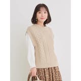 [SET]ケーブルニットベスト×バンドカラーシャツ | Re-J＆SUPURE | 詳細画像21 