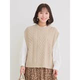 [SET]ケーブルニットベスト×バンドカラーシャツ | Re-J＆SUPURE | 詳細画像22 