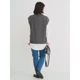 [SET]ケーブルニットベスト×バンドカラーシャツ | Re-J＆SUPURE | 詳細画像44 