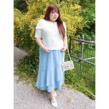 【Kannaコラボ】デニムラッフルスカート | Re-J＆SUPURE | 詳細画像5 