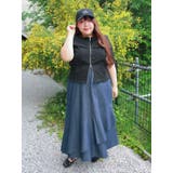 【Kannaコラボ】デニムラッフルスカート | Re-J＆SUPURE | 詳細画像16 