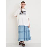 フラワー刺繍×ラインストーンTシャツ | Re-J＆SUPURE | 詳細画像32 