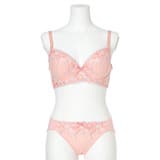 [D85 I95］プチフラワーレースソフトワイヤーブラ＆ショーツ(モールドカップ… | Re-J＆SUPURE | 詳細画像2 