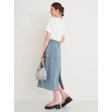 ラインストーンデニムナロースカート | Re-J＆SUPURE | 詳細画像17 