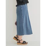 ラインストーンデニムナロースカート | Re-J＆SUPURE | 詳細画像35 