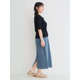 ラインストーンデニムナロースカート | Re-J＆SUPURE | 詳細画像58 