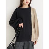 配色ニットプルオーバー | Re-J&SUPURE | 詳細画像15