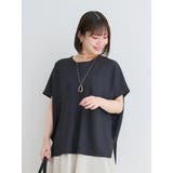 黒 | アクセサリー付きドルマンプルオーバー | Re-J&SUPURE