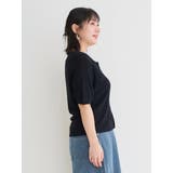 【WEB限定】襟付きZIPニットトップス | Re-J&SUPURE | 詳細画像30