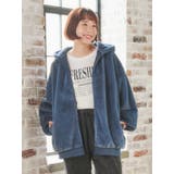 バックロゴフェイクファーパーカーブルゾン | Re-J＆SUPURE | 詳細画像2 