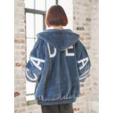 バックロゴフェイクファーパーカーブルゾン | Re-J＆SUPURE | 詳細画像6 