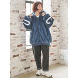 バックロゴフェイクファーパーカーブルゾン | Re-J＆SUPURE | 詳細画像10 