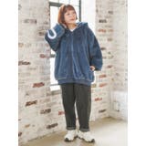 バックロゴフェイクファーパーカーブルゾン | Re-J＆SUPURE | 詳細画像11 