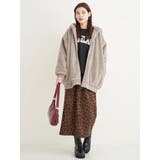 バックロゴフェイクファーパーカーブルゾン | Re-J＆SUPURE | 詳細画像18 