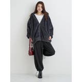 バックロゴフェイクファーパーカーブルゾン | Re-J＆SUPURE | 詳細画像30 