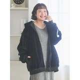 バックロゴフェイクファーパーカーブルゾン | Re-J＆SUPURE | 詳細画像35 