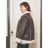 合皮ムートンジャケット | Re-J&SUPURE | 詳細画像14