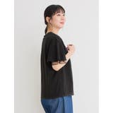 袖シアーロゴプリントTシャツ | Re-J&SUPURE | 詳細画像14