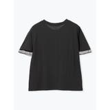 袖シアーロゴプリントTシャツ | Re-J&SUPURE | 詳細画像23