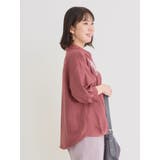 コード刺繍裾タックスキッパーシャツ | Re-J＆SUPURE | 詳細画像3 