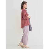 コード刺繍裾タックスキッパーシャツ | Re-J＆SUPURE | 詳細画像8 