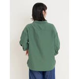 コード刺繍裾タックスキッパーシャツ | Re-J＆SUPURE | 詳細画像14 