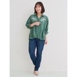 コード刺繍裾タックスキッパーシャツ | Re-J＆SUPURE | 詳細画像21 