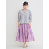 コード刺繍裾タックスキッパーシャツ | Re-J＆SUPURE | 詳細画像26 