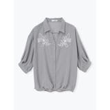 コード刺繍裾タックスキッパーシャツ | Re-J＆SUPURE | 詳細画像27 