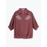 コード刺繍裾タックスキッパーシャツ | Re-J＆SUPURE | 詳細画像28 