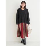 【Komachiコラボ】ストライプニットスカート | Re-J＆SUPURE | 詳細画像44 