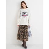 ロゴ×フラワー刺繍ニットトップス | Re-J&SUPURE | 詳細画像26