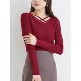 フロントクロスリブニットプルオーバー | Re-J＆SUPURE | 詳細画像1 