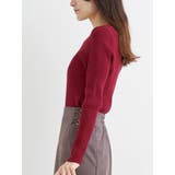 フロントクロスリブニットプルオーバー | Re-J＆SUPURE | 詳細画像3 