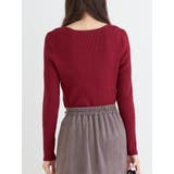 フロントクロスリブニットプルオーバー | Re-J＆SUPURE | 詳細画像4 