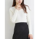 フロントクロスリブニットプルオーバー | Re-J＆SUPURE | 詳細画像10 