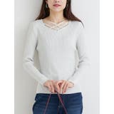 フロントクロスリブラメニットプルオーバー | Re-J＆SUPURE | 詳細画像11 