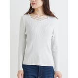 フロントクロスリブラメニットプルオーバー | Re-J＆SUPURE | 詳細画像12 