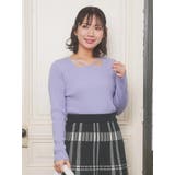 ビジュー付きネックストリングトップス | Re-J＆SUPURE | 詳細画像25 