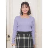 ビジュー付きネックストリングトップス | Re-J＆SUPURE | 詳細画像26 