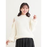 ショルダーチュールフェザーニット | Re-J&SUPURE | 詳細画像11