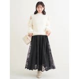 ショルダーチュールフェザーニット | Re-J&SUPURE | 詳細画像14